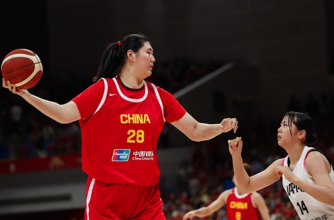 中国女篮今晚迎战日本女篮