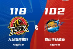 CBA常規賽戰況吉林男籃118-102四川男籃 瓊斯34+14薩姆納空砍34分