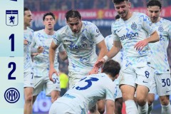 意甲热那亚1-2国际米兰 国米登顶