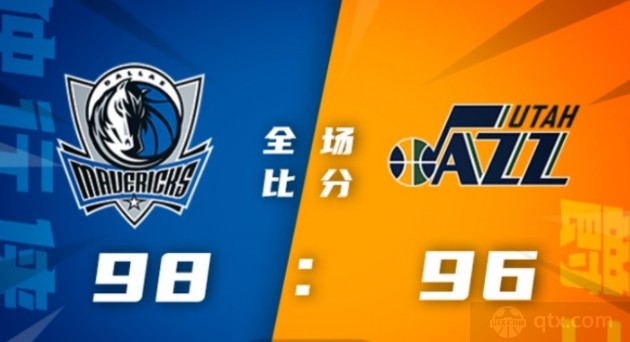 独行侠98-96险胜爵士