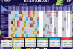 国足亚洲杯赛程时间表及完整对阵一览