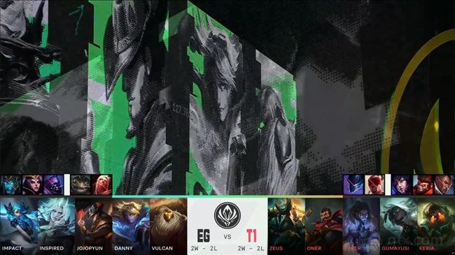 2022msi对抗赛T1 vs EG