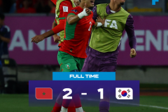 U20世界杯：摩洛哥胜韩国进八强 2-1淘汰对手