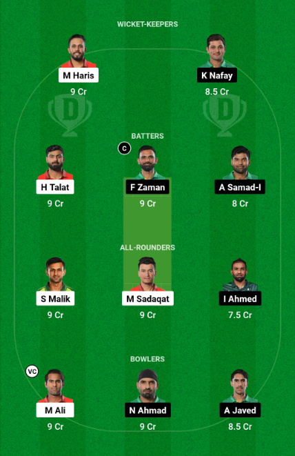 AST vs UMA Dream11 Team Choice 2