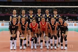 中国女排曾5次夺得亚洲杯冠军