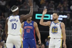NBA勇士115-110力克活塞迎3连胜 库里34分康宁汉姆31分5助