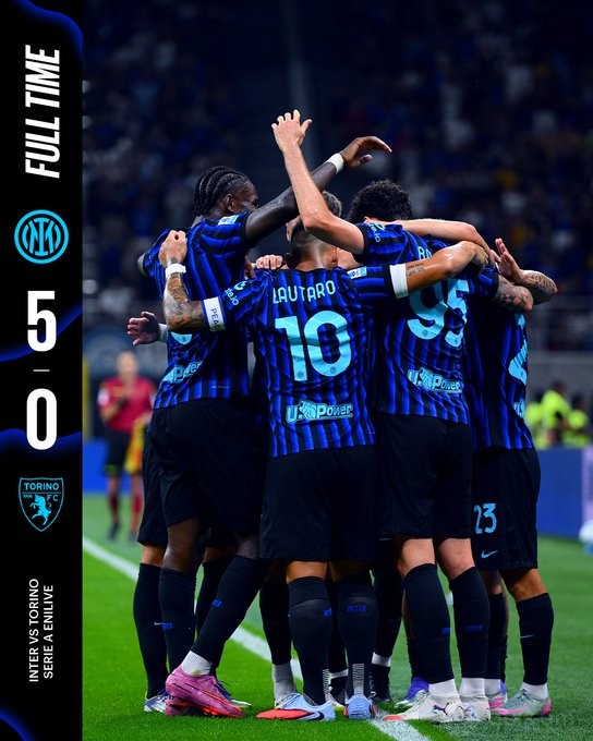 国际米兰5-0都灵