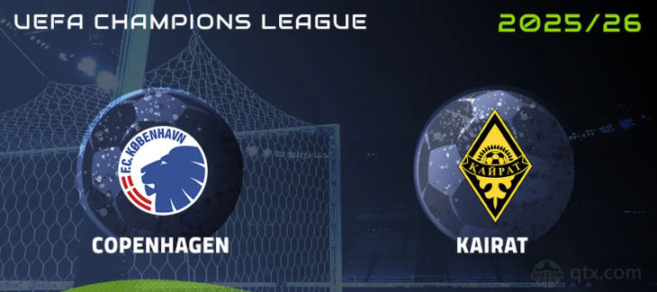 哥本哈根VS阿拉木图凯拉特