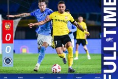 中超青岛西海岸0-0深圳新鹏城 内尔松中柱派恩斯险破门