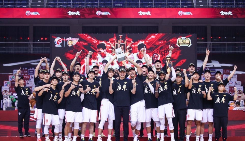 广东cba总决赛夺冠队史第十次总冠军