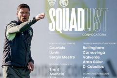 皇马客战埃尔切名单 球队后防有主力缺席