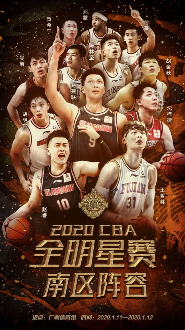 2020CBA全明星阵容名单