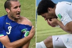苏亚雷斯世界杯咬的是谁 被禁赛9场且4个月内不能参加任何足球活动