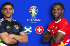 足球预测今日推荐苏格兰vs瑞士：欧洲杯小组赛苏格兰将迎来生死战
