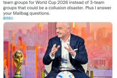 2026世界杯小组赛或更改赛制 只为更大保障世界杯比赛公平性