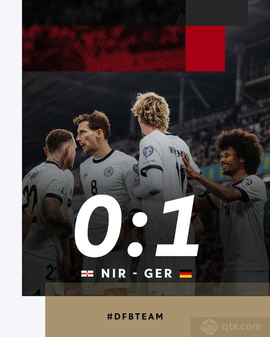 北爱尔兰0-1德国