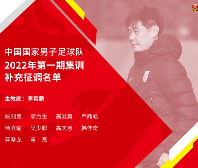 国足集训补招名单