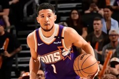 NBA今日比赛战报太阳98-112不敌尼克斯遭遇6连败 布克40分唐斯19分13板
