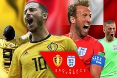 世界杯三四名决赛比利时VS英格兰前瞻 英超会师 季军鸡肋金靴之争成看点