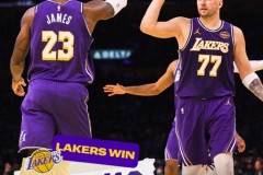 NBA杯湖人主场135-118大胜快船 东契奇43+9+13 詹姆斯25+6+6