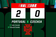 欧国联葡萄牙2-0捷克两连胜 B席助攻双响