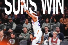 NBA常规赛太阳客场108-105险胜森林狼 马威22+7 爱德华兹空砍40+9