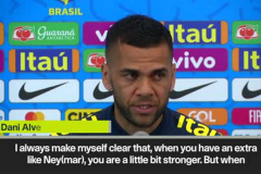 阿尔维斯：内马尔缺席不会削弱巴西 我关注着卡塔尔世界杯