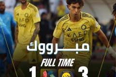 沙特联新未来城体育1-3利雅得胜利 C罗点射破门 菲利克斯建功