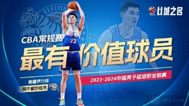 阿不都沙拉木当选常规赛MVP