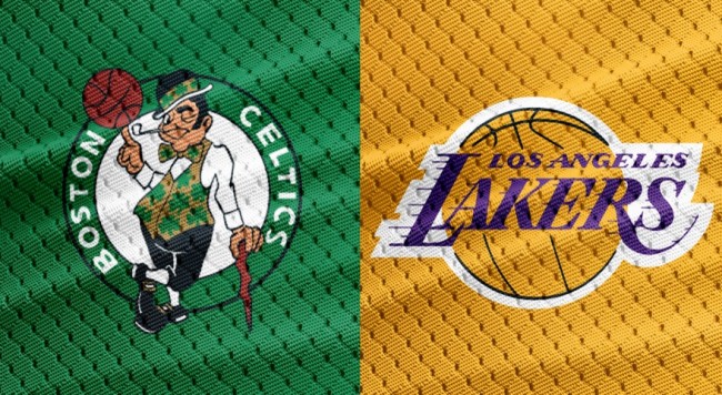 NBA常规赛凯尔特人VS湖人视频直播
