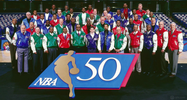 篮球巨星50大排名