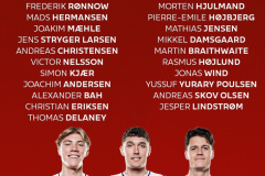 丹麥最新一期國家隊大名單 霍伊倫、埃裏克森、克裏斯滕森入選