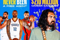 亚当斯nba生涯收入破2.1亿 刚签下3900万