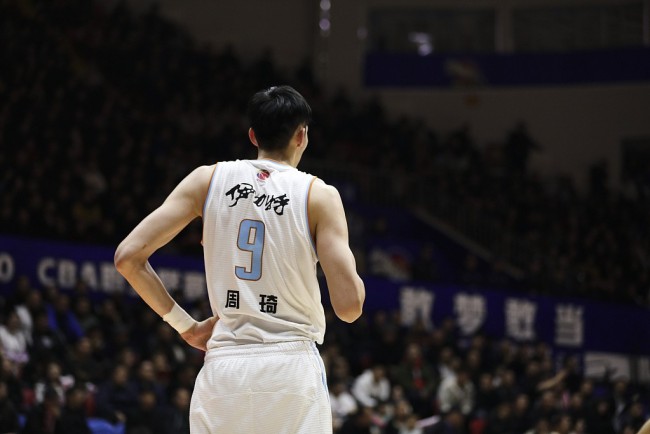 周琦CBA生涯盖帽数超越拉米扎纳升至历史第11位