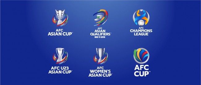 亚足联公布多项赛事全新LOGO 