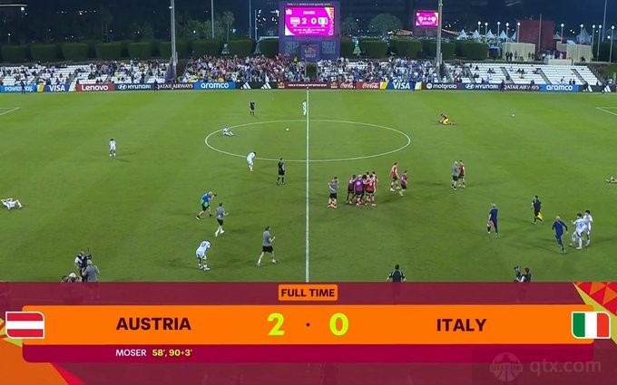 意大利U17爆冷输球