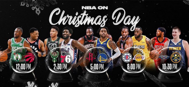 2019NBA圣诞大战赛程