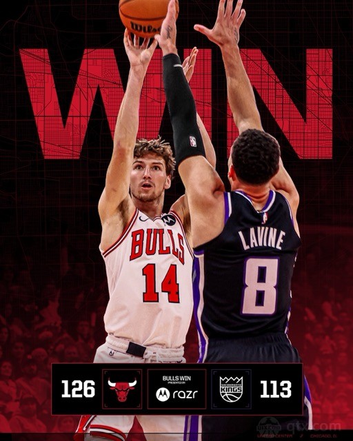 公牛主场126-113力克国王