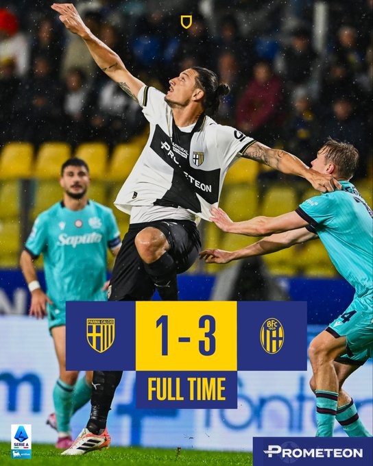 帕尔马1-3博洛尼亚