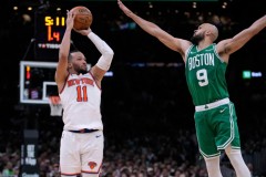 nba半决赛今日最新战报尼克斯121-113击败凯尔特人 塔图姆42分布伦森39分12助
