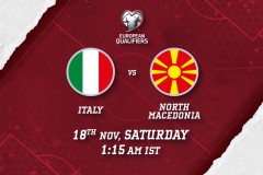 欧预赛意大利vs北马其顿前瞻分析 意大利再遇苦主