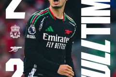 英超利物浦2-2阿森纳 阿森纳5场不胜