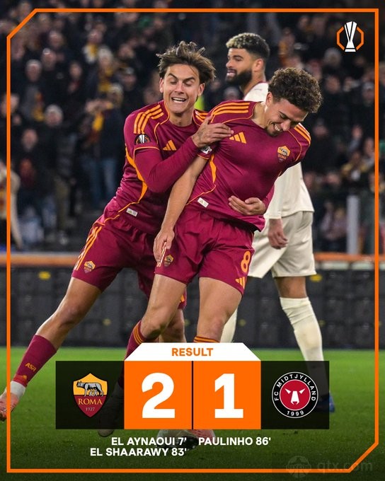 罗马2-1中日德兰