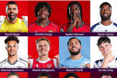 英超第18轮最佳阵容 枪手队长入选