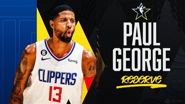 乔治入选NBA全明星替补