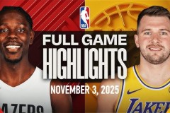 湖人明日背靠背战开拓者 杨瀚森重回轮换名单