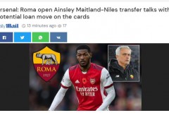 ESPN：罗马正与阿森纳商谈奈尔斯的租借事宜