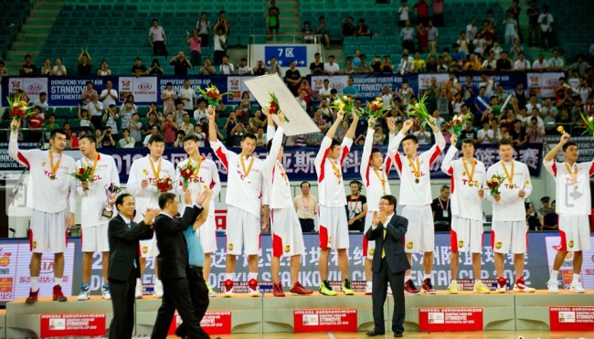 中国男篮斯坦科维奇杯成绩