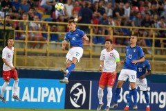 欧青赛意大利0-1波兰战报：奥索里尼进球无效别利克进球