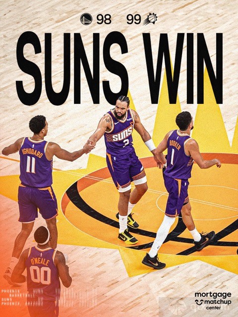 勇士客场98-99惜败太阳